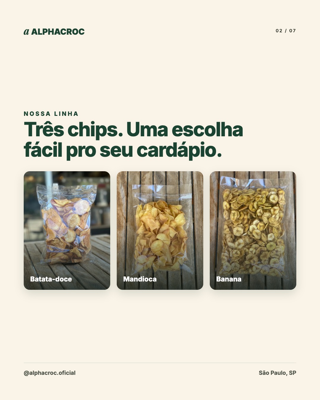 Slide 2 do carrossel AlphaCroc