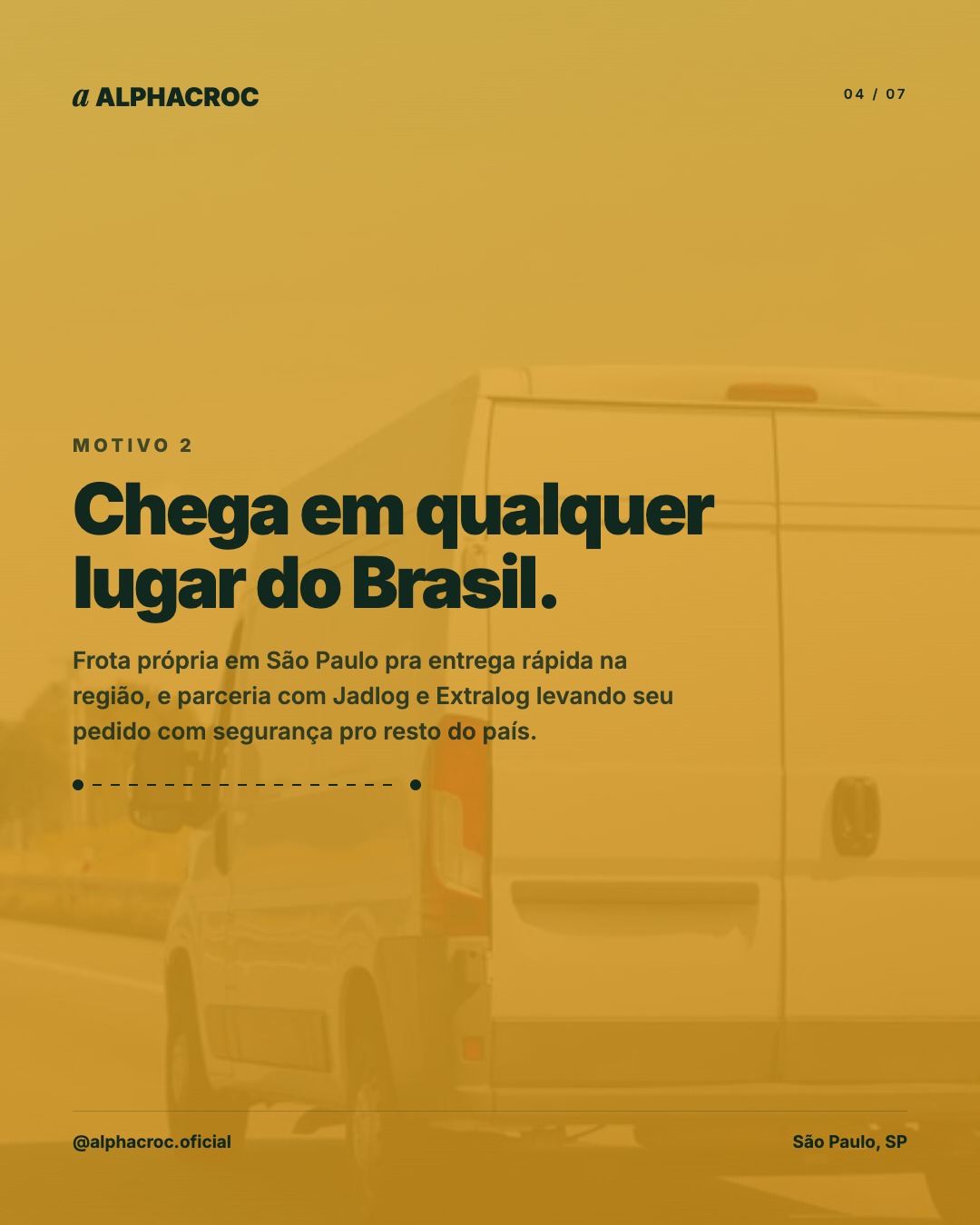Slide 4 do carrossel AlphaCroc