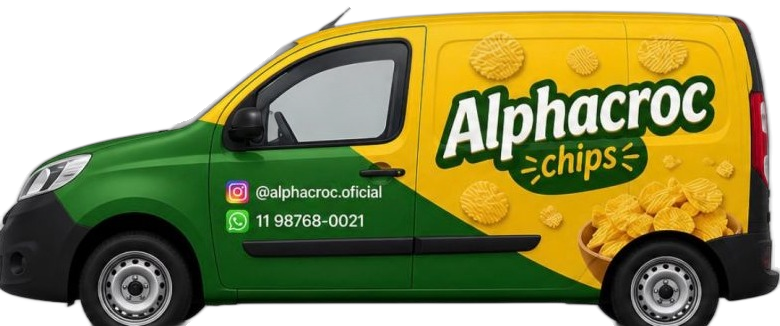 Van da AlphaCroc a caminho da entrega